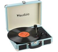 Tocadiscos Bluetooth In/Out 33/45/78 RPM Azul (RP116BL) - AUDIZIO