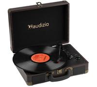 Tocadiscos Bluetooth In/Out 33/45/78 RPM Madera Oscura (RP116DW) - AUDIZIO