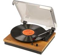 Tocadiscos Bluetooth In/Out 33/45/78 RPM Marrón claro (RP112L) - AUDIZIO