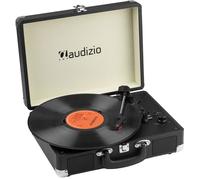 Tocadiscos Bluetooth In/Out 33/45/78 RPM Negro (RP116BK) - AUDIZIO