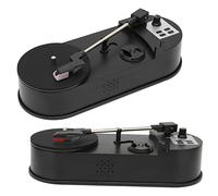 Tocadiscos compacto a convertidor de Audio MP3, fonógrafo de configuración sencilla, grabadora de salida clara para colección de música de dormitorio de estudio