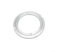 Tocadiscos de aleación de aluminio con rodamiento giratorio Lazy Susan Base para cocina y mesa de comedor, plataforma giratoria suave para servir, decoración de pasteles y organización (5.5 pulgadas)