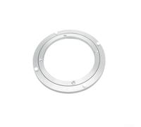 Tocadiscos de aleación de aluminio con rodamiento giratorio Lazy Susan Base para cocina y mesa de comedor, plataforma giratoria suave para servir, decoración de pasteles y organización (5 pulgadas)