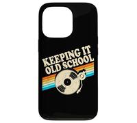 Tocadiscos de discos de vinilo Keeping It Old School Carcasa para iPhone 13 Pro