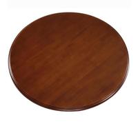 Tocadiscos de madera rústica Lazy Susan, bandeja giratoria de 360° con sistema de asistencia de rotación estable, diseño antivuelco para mesas de comedor y encimeras de cocina (estilo 6,70 cm)