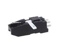 Tocadiscos de repuesto BP2ATC - con punta roja y azul de doble cara para vinilo para LP/para grabadora RPM y agujas de lápiz capacitivo estéreo zafiro