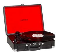 DENVER VPL-120Black Portátil Tocadiscos USB Digitalisierungsfunktion Vinilo