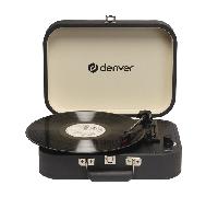 TOCADISCOS DENVER VPL130DGR USB CON SOFTWARE DE GRABACION PARA PC