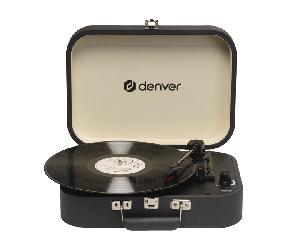 TOCADISCOS DENVER VPL130DGR USB CON SOFTWARE DE GRABACION PARA PC