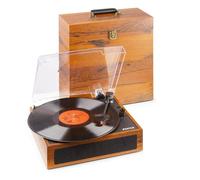 Tocadiscos Fenton RP170L Direct Drive Bluetooth 3 Velocidades Madera Vintage