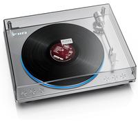 FiiO TT13 - Tocadiscos estéreo de vinilo totalmente automático (analógico), potente preamplificador Phono, cubierta antipolvo, bandeja de aluminio fundido a presión (estándar TT13 plateado)