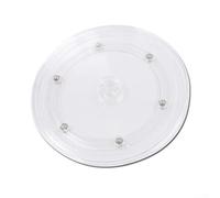 Tocadiscos giratorio Lazy Susan para un almacenamiento eficiente, ideal para mostrar postres y artículos en tu hogar (7 pulgadas)