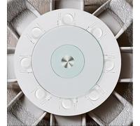 Tocadiscos Lazy Susan de vidrio templado, bandeja giratoria extra grande para un giro suave y silencioso, ideal para la organización de la mesa de comedor de la cocina