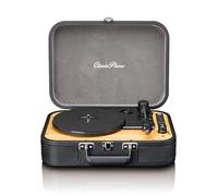 Tocadiscos Lenco Classic Phono TT-116 Bluetooth con 3 velocidades, 33, 45 y 78 RPM, Tocadiscos de Vinilo Vintage, Salida RCA, Altavoz estéreo, Negro