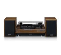 Tocadiscos Lenco LS-100WD Automático Bluetooth 33/45/78 RPM Roble y Negro