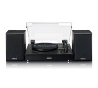 Tocadiscos Lenco LS-101BK 33/45/78 RPM Bluetooth 20W Negro
