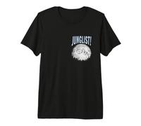 Tocadiscos Luna Tambor Y Bajo DJ Jungle Music EDM Junglist Camiseta Premium