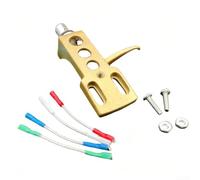 Tocadiscos para Audio-Technica AT3600L AT91, cartucho magnético con lápiz capacitivo y cable, soporte para reproductor de discos de vinilo (dorado)