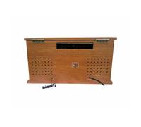 Tocadiscos sunstech pxrc52cdwd marrón madera