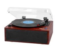 Tocadiscos Trevi Direct Drive Madera Bluetooth 33/45/78 RPM Altavoces 30W