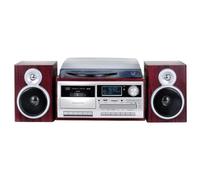 Tocadiscos Trevi TT 1072 DAB 3 velocidades Radio DAB+ CD y cassette