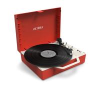 Victrola Re-Spin Tocadiscos Con Altavoz Rojo