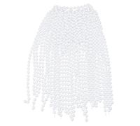 Tocado con borlas y perlas para mujer, elegante, accesorio para el cabello, accesorio para el cabello