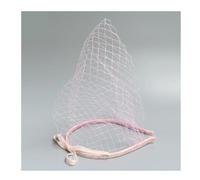 Tocado Con Velo 2 uds velo que cubre la cara diadema elegante diadema de malla velo cara máscara de red tocado de novia vestido de fiesta accesorios for el cabello De Mujer(Pink B)