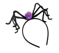 Tocado de Araña - Diadema Gótica de Araña Negra para Halloween | Accesorio Divertido de Disfraz para Fiestas Temáticas Adultos Niños Mujeres Baile