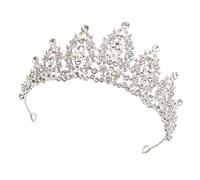 tocado de despedida de soltera coronas para mujer novia dama de honor túnica women ser accesorios para el cabello de boda diadema de de niña nupcial pedrería Beavorty