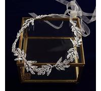 Tocado de diamante coreano diadema de novia de cristal suave diadema nupcial accesorios para el cabello tocado de cristal