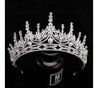 Tocado de diamante para vestido de novia, accesorios de temperamento, estilo coreano, simple y hermoso, con incrustaciones de circonita y diamantes de imitación, tocado femenino
