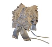 Tocado de encaje con volantes y lazo para mujer, accesorios para el cabello para cosplay, para criadas y niñas, dulce diadema para el cabello