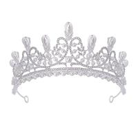 Tocado de novia con brillantes diamantes de imitación, tiaras de cristales coloridos para bodas y fiestas, elegante postizo de pelo