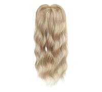 Tocado De Pelo Rizado Para Mujer 46 Cm Clips Invisibles Naturales Peluca