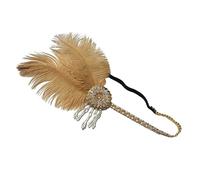 Tocado de plumas de boda para mujer, accesorios de ropa para mujer, cintas de tiara para el cabello, diadema para novia, moda bohemia, tocado para mujer