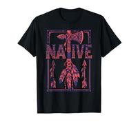Tocado de Plumas de Indios nativos Americanos de la Tribu India Camiseta