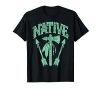 Tocado de Plumas de Indios nativos Americanos de la Tribu India Camiseta