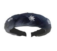 Tocado de tela trenzada hipoalergénica, con forma de coronilla alta, ventilada, para pieles delicadas, tareas deportivas, no se desliza, diadema de tela ancha