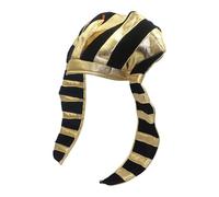 Tocado Egipcio Para Hombre - Traje de Egipto Femenino - Accesorio de Cabeza para Adultos y Niños en Fiestas de Halloween y Eventos de Disfraces