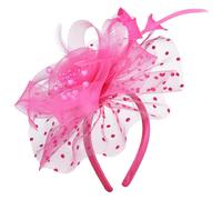 Tocado Needzo para mujer, accesorio para el Derby de Kentucky, The Oaks, iglesia y fiesta de t , diadema o pinza para el cabello, talla nica (ro