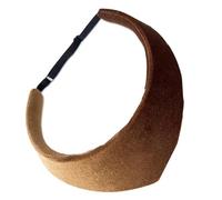 Tocado velutinoso de moda vintage ventilado, plan delgado para bodas, bailes, instancias especiales, varios colores, accesorios para el cabello velutinosos