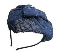 Tocado vintage para mujer, delicados lazos, accesorios para el cabello, accesorios para el cabello, para reuniones de fiesta de noche