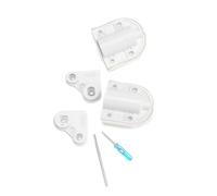 Tocador Aleta Amortiguador Aleaciones Bisagra Hidráulica Bisagra Conector De Soporte Bisagras Cierre Suave Hardware Bisagras Cierre Suave Ocultas Herrajes Para Muebles