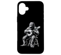 Tocador de Banjo Bigfoot Sasquatch Yeti Bluegrass Carcasa para iPhone 16 Plus
