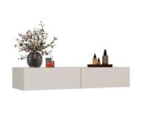 Tocador de Baño Colgante MIKA 110 Cm 2 Cajones Para Dormitorio KASHMIR Beige