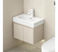 Tocador de Baño de Aluminio Panal Moderno Montado en Pared, Gabinete Mini Compacto y Estrecho para Espacios Reducidos