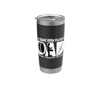 Tocador de tambor de caja Papá The Marching Band Snare Drum Player Vaso térmico de acero inoxidable de doble pared