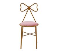 Tocador silla de comedor, silla de maquillaje, silla de cocina, silla de salón, silla de salón, sillas de comedor con forma de mariposa, para comedor y cocina, soporta hasta 100 kg, altura total del