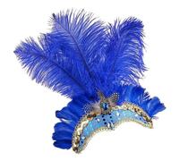 Tocados de carnaval para mujer, accesorios de tocado Showgirl